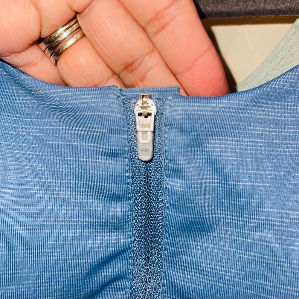 Outdoor Voices Blue Sports Bra - Picture 3 of 5